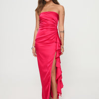 CALLITA STRAPLESS MAXI DRESS