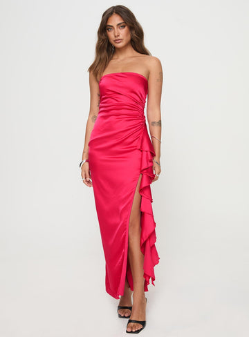 CALLITA STRAPLESS MAXI DRESS