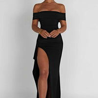 NOIR MAXI DRESS