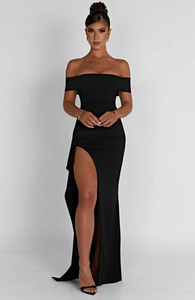 NOIR MAXI DRESS